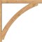 Ekena Millwork Thorton Block Smooth Outlooker, Western Red Cedar, 5 1/2"W x 48"D x 48"H OUT06X48X48THR05SWR - alternate 3